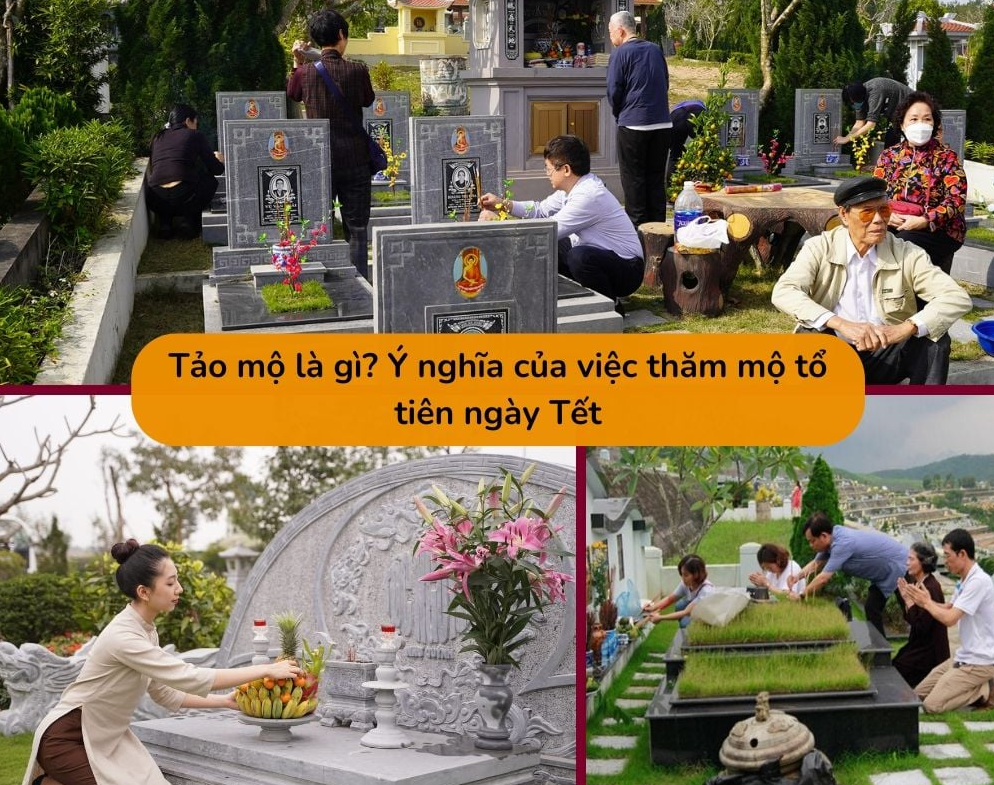 Dụng cụ cần thiết khi tảo mộ